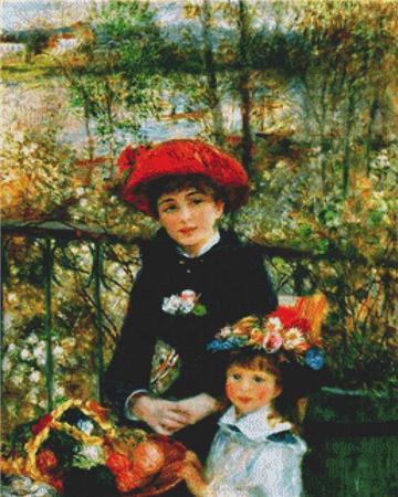 click here to view larger image of On the Terrace  (Pierre-Auguste Renoir) (chart)