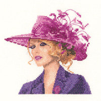 click here to view larger image of Sarah - Elegance Miniatures (Aida) (counted cross stitch kit)