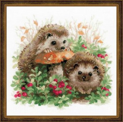 Hedgehogs in Lingonberries
