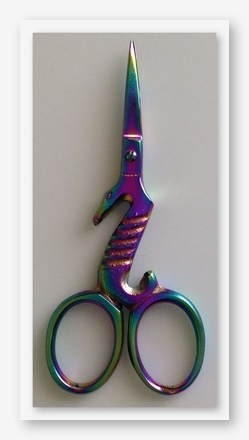 Rainbow Seahorse Scissors