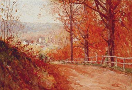 Road in Autumn  (William Forsyth)