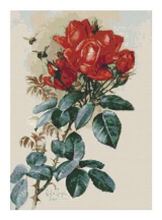 click here to view larger image of Roses (Paul de Longpre) (chart)