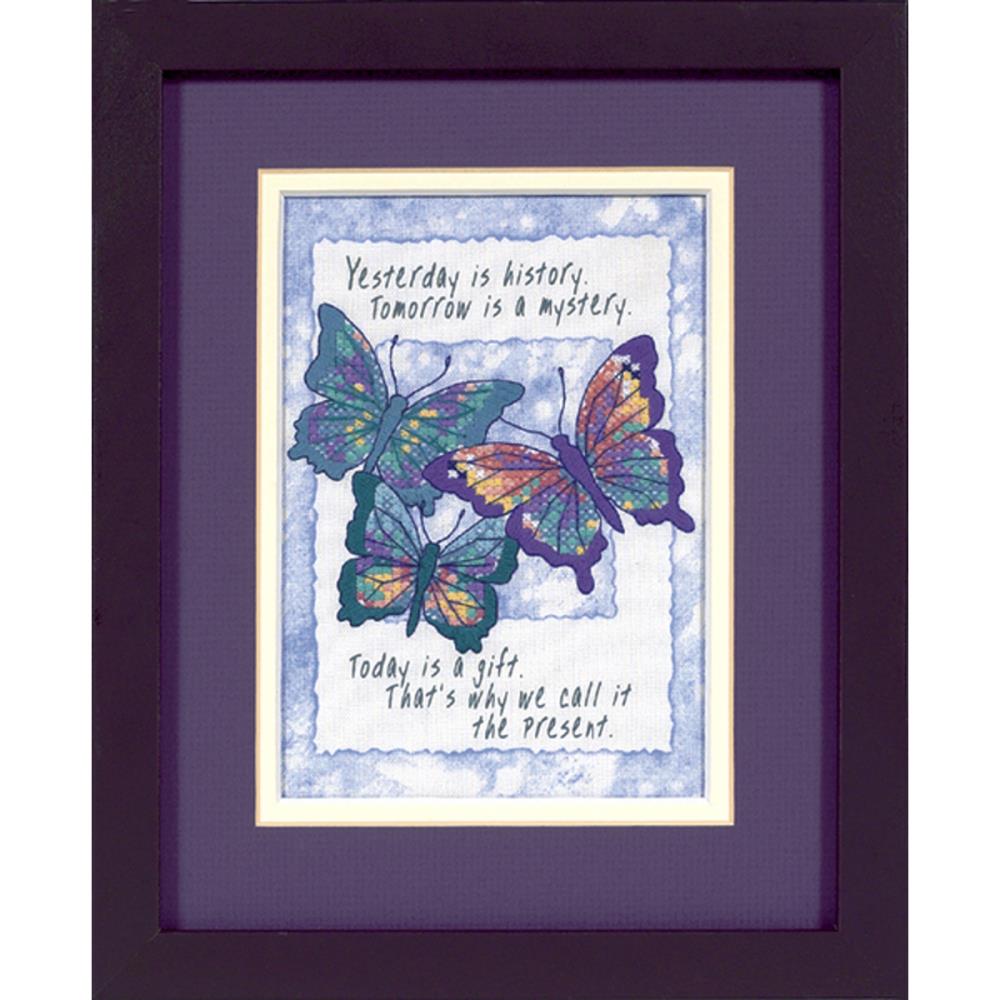 Today is a Gift - Mini Stamped Cross Stitch Kit