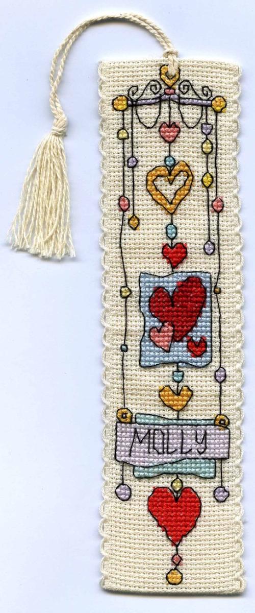 String of Hearts Bookmark