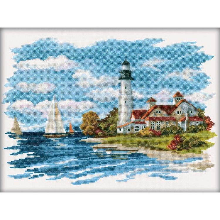 click here to view larger image of Seaside Beauty (counted cross stitch kit)