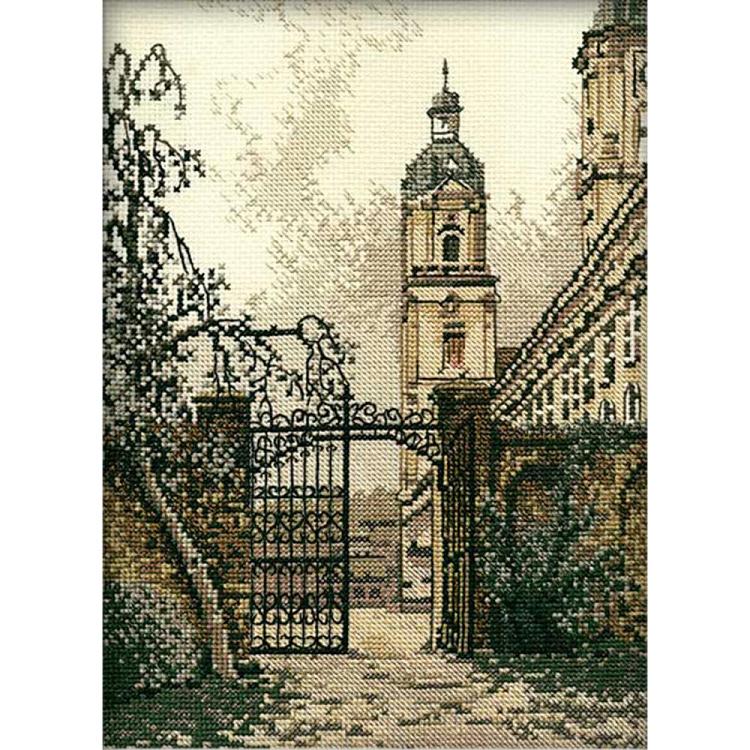 click here to view larger image of Gate In the Town, The (counted cross stitch kit)