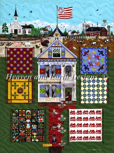 click here to view larger image of House of Quilts (chart)