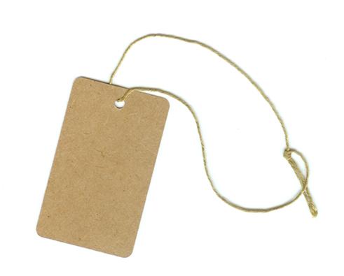 50 Pack Gift / Ornament Tags with String