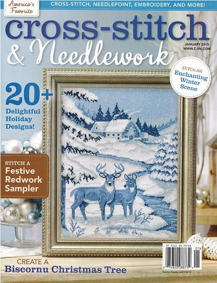 Cross Stitch & Needlework Magazine - January 2015