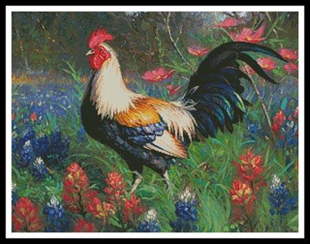 click here to view larger image of Colourful Rooster 2  (Mark Keathley) (chart)