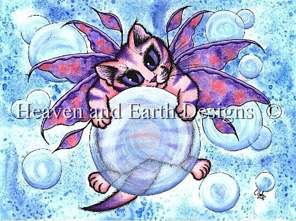 Bubble Fairy Kitten - Carrie Hawks