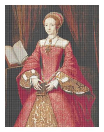 Portrait of Elizabeth I as a Princess (William Scrots)