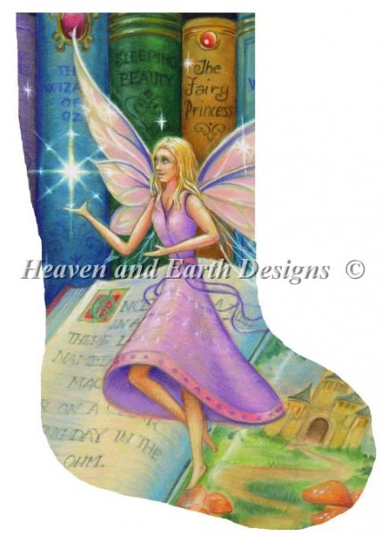 click here to view larger image of Library Fairy Stocking 5 (chart)