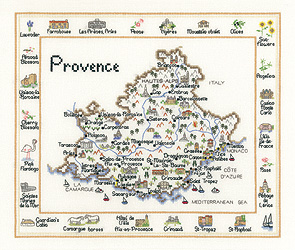 Provence - World Stitches (Evenweave)