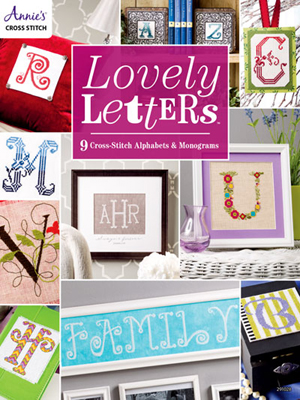 Lovely Letters - 9 Cross Stitch Alphabets