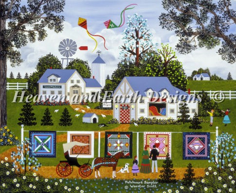click here to view larger image of Patchwork Sampler (chart)
