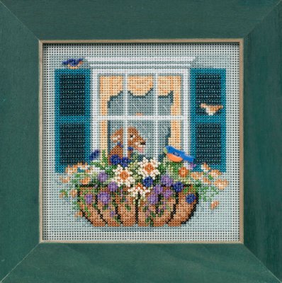 click here to view larger image of Window Box (counted cross stitch kit)