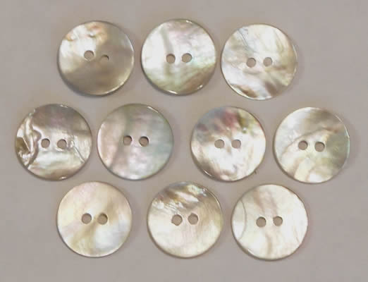 Small Round Mother of Pearl Buttons