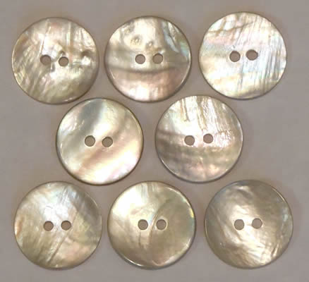 Medium Round Mother of Pearl Buttons
