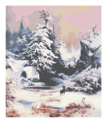 Winter in the Rockies (Thomas Moran)