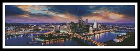 click here to view larger image of Pittsburgh Panorama (chart)