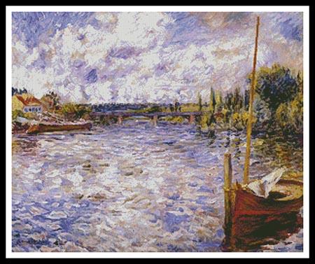 Seine at Chatou, The  (Pierre-August Renoir)