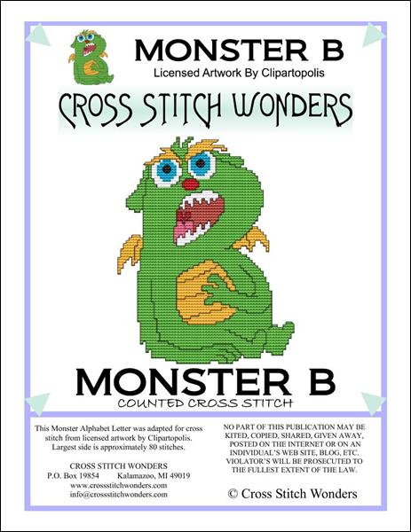 Monster Letter B