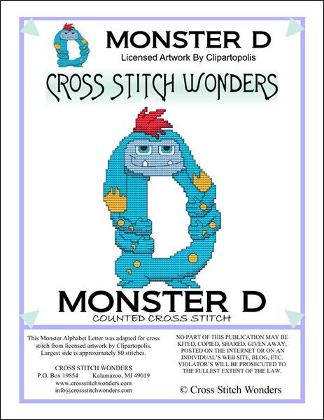 Monster Letter D