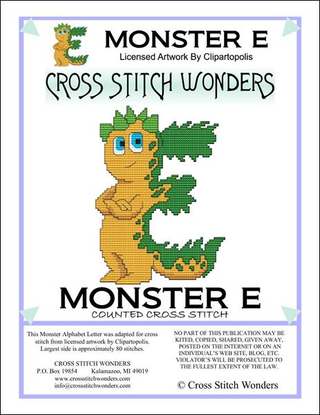 Monster Letter E