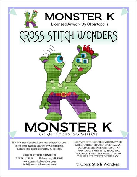 Monster Letter K
