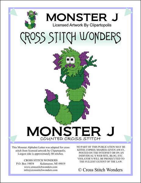 Monster Letter J
