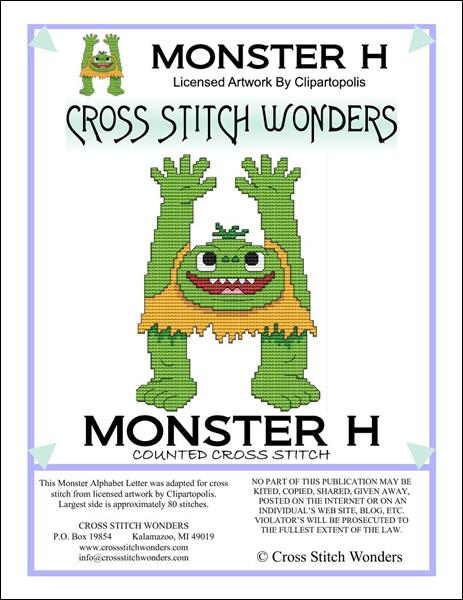 Monster Letter H