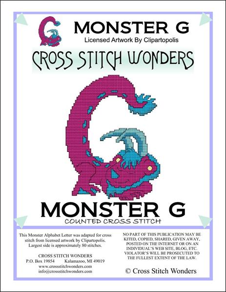 Monster Letter G