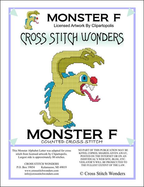 Monster Letter F