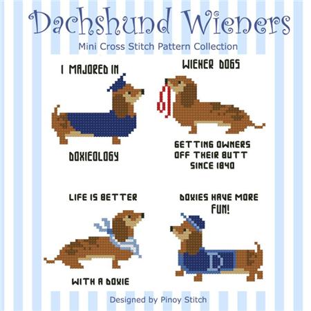 click here to view larger image of Dachshund Wiener Collection (chart)