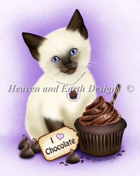 Chocolate Cupcake Kitten