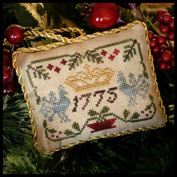 click here to view larger image of Sampler Tree Ornament - Three Crowns (3) (chart)