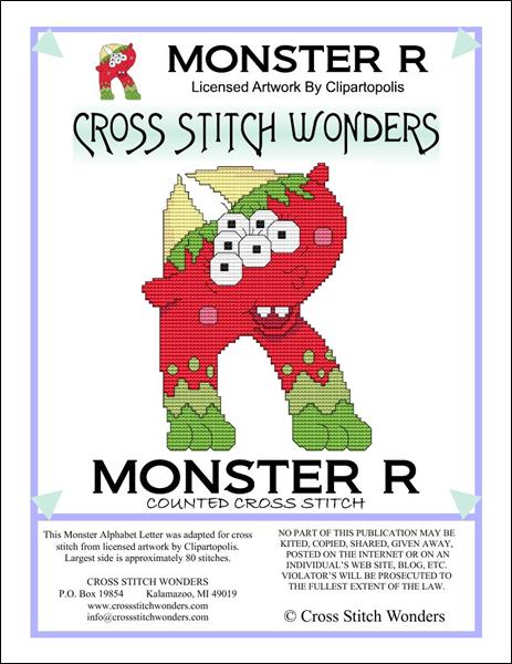 Monster Letter R