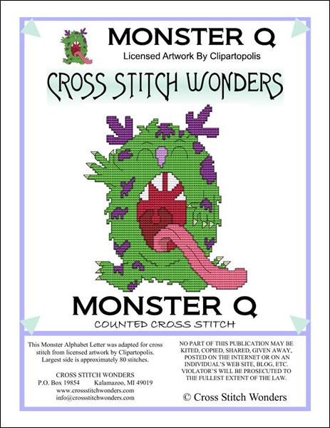 Monster Letter Q