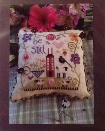 click here to view larger image of Be Still Pincushion (counted cross stitch kit)