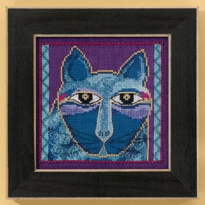 Wild Blue Cat - Cats Collection (Linen)