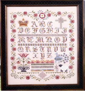 click here to view larger image of English Rose Sampler (chart)