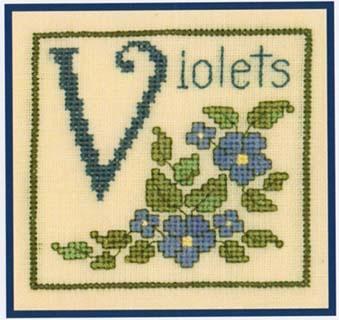 V is for Violets