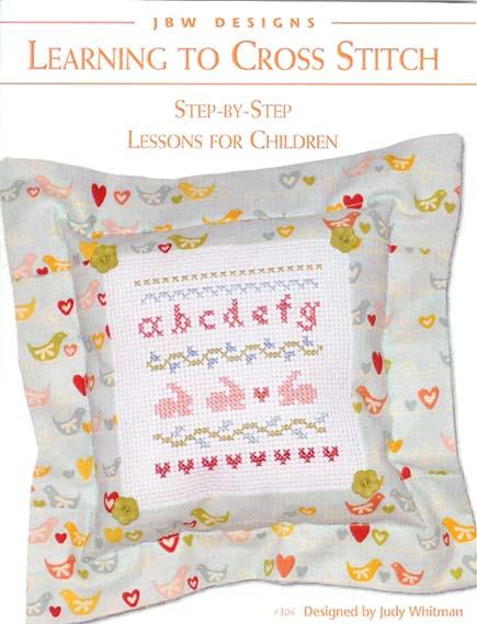 Learning To Cross Stitch - Teaching Children