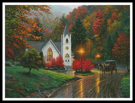 click here to view larger image of Autumn Chapel  (Mark Keathley) (chart)