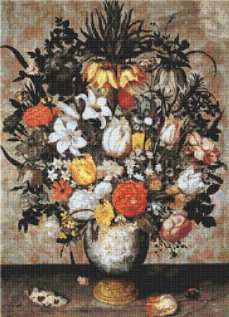 Elder Flowers in a Chinese Vase, The (Ambrosius Bosschaert)