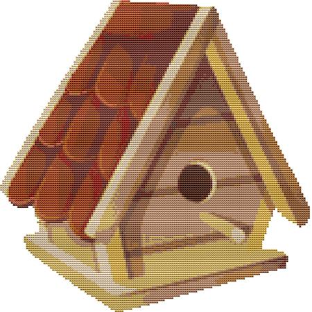 click here to view larger image of Spring Birdhouse (chart)