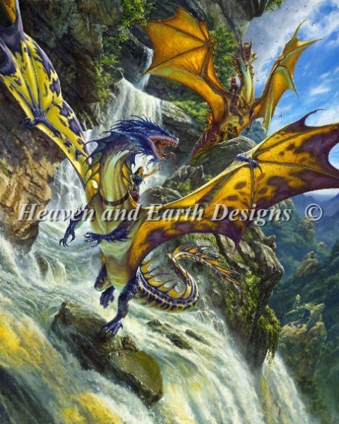 click here to view larger image of Waterfall Dragons (chart)