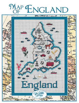 click here to view larger image of England Map (chart)