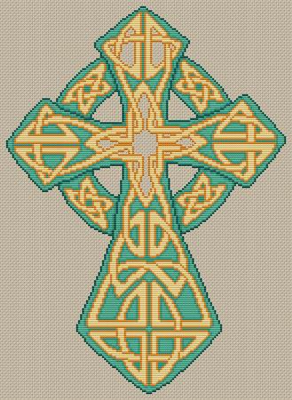 click here to view larger image of Traditional Celtic Cross (chart)